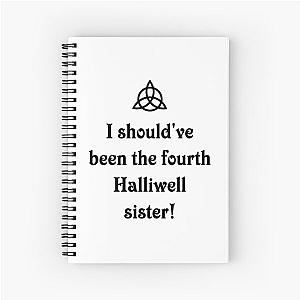 Charmed Halliwell Sisters. The Power of three Spiral Notebook