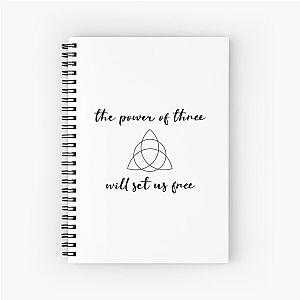 charmed the power of three Spiral Notebook