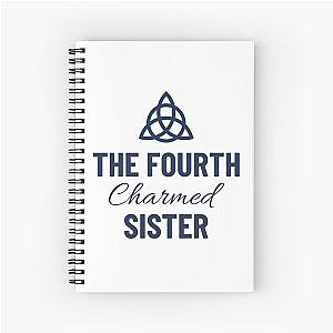 The Fourth Charmed Sister - Triquetra design Spiral Notebook