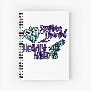 Southern Charmed and Heavily Armed Spiral Notebook