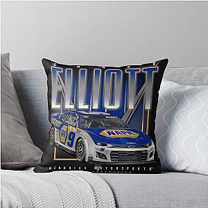 Chase Elliott Car Throw Pillow