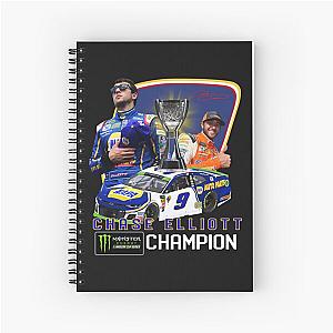 Chase Elliott Champion Signature 1988 Motorsports Shirt Spiral Notebook