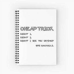 Cheap Trick Spiral Notebook