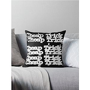 Cheap Trick amanullah logo Throw Pillow