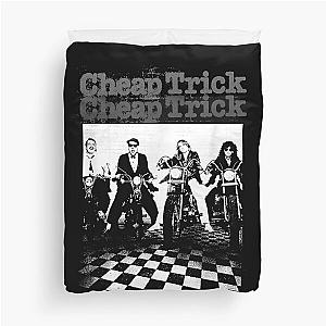 Cheap Trick Motorcycles Duvet Cover