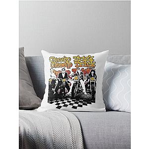 cheap trick motorcycles Throw Pillow