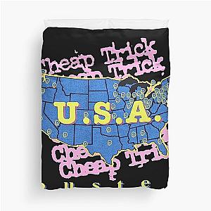 cheap trick usa busted Duvet Cover