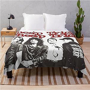 cheap trick retro Throw Blanket