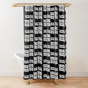 Cheap Trick amanullah logo Shower Curtain