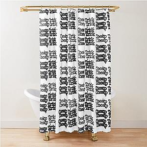 Cheap Trick radeva logo Shower Curtain