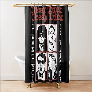 cheap trick vintage Shower Curtain