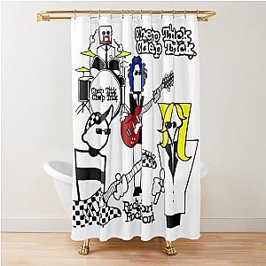 cheap trick rockford Shower Curtain