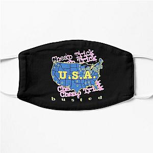 cheap trick usa busted Flat Mask