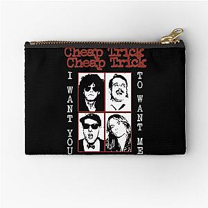 cheap trick vintage Zipper Pouch