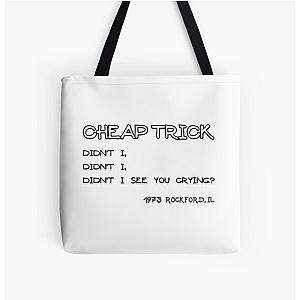 Cheap Trick All Over Print Tote Bag