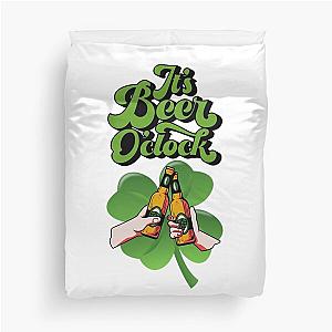 Cheers it's Beer O'clock Duvet Cover