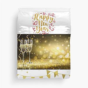 Cheers to the new year, best wishes, duvet cover.