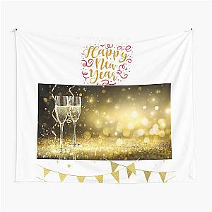 Cheers to the New Year Tapestry