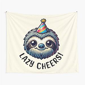 Sloth Lazy Tapestry