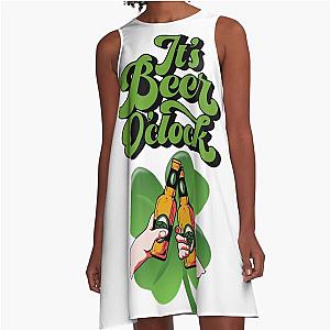 Cheers Beer O'Clock A-Line Dress