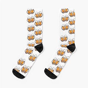 Cheers Pint Print Socks