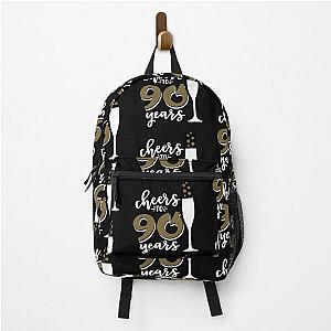 Cheers to 90 years birthday Inspiration Mood Backpack