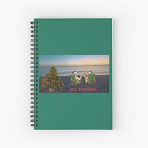 Tropical Christmas Spiral Notebook