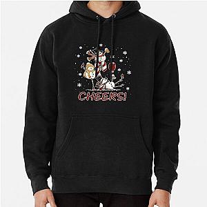Cheers Snowman Beer Christmas Pullover Hoodie