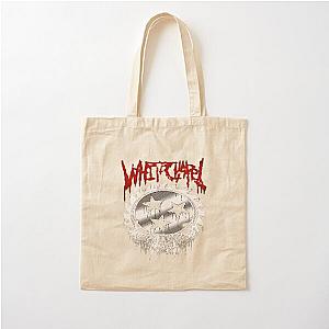 Gift For Men Grindcore Chelsea Grin Light Blue Vintage Photograp Cotton Tote Bag