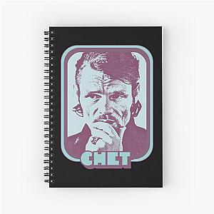 Chet Baker  Jazz Music Lover Fan Design Spiral Notebook