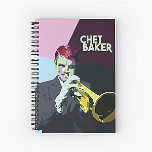 Chet Baker Jazz Spiral Notebook