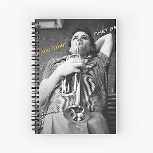 chet baker Spiral Notebook