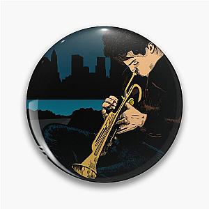 Chet Baker Jazz Poster Pin