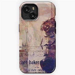 Chet Baker plays jazz iPhone Tough Case