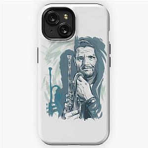 Chet Baker - An illustration by Paul Cemmick iPhone Tough Case