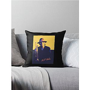 Chet Baker Poster Throw Pillow