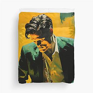 Drawing Chet Baker Duvet Cover