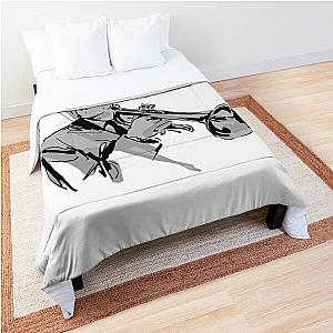 Chet Baker - jazz illustration Comforter