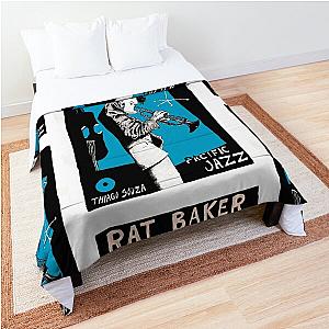 chet baker jazz rat Comforter