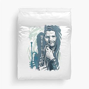 Chet Baker - An illustration by Paul Cemmick Duvet Cover