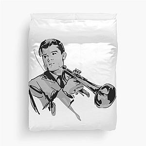 Chet Baker - jazz illustration Duvet Cover