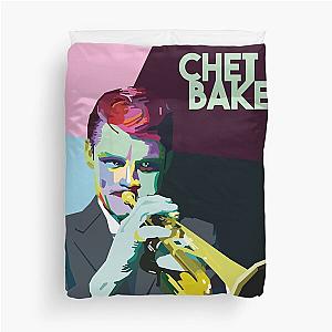 Chet Baker Jazz Duvet Cover