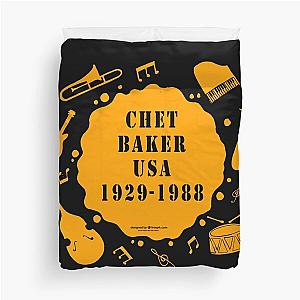 Chet Baker USA 1929 1988 Instruments Duvet Cover