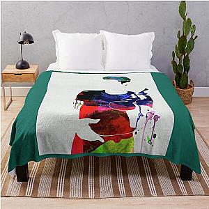 chet baker watercolor naxart studio	 Throw Blanket