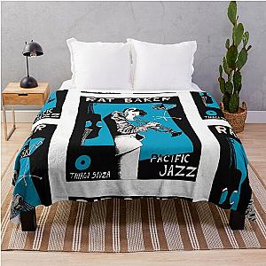 chet baker jazz rat Throw Blanket