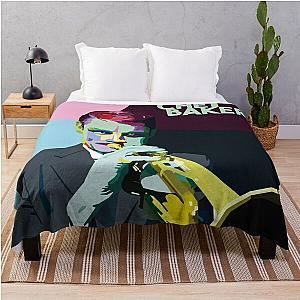 Chet Baker Jazz Throw Blanket