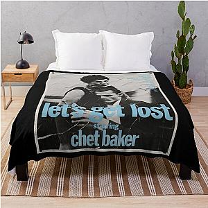 "Let&x27 get lost", by Chet Baker Classic  Throw Blanket