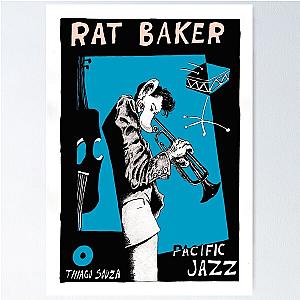 chet baker jazz rat Poster