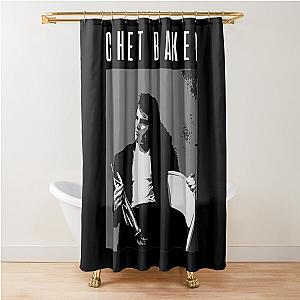 Tribute to Chet Baker - BW2 Shower Curtain