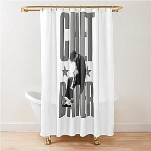 Chet Baker Shower Curtain